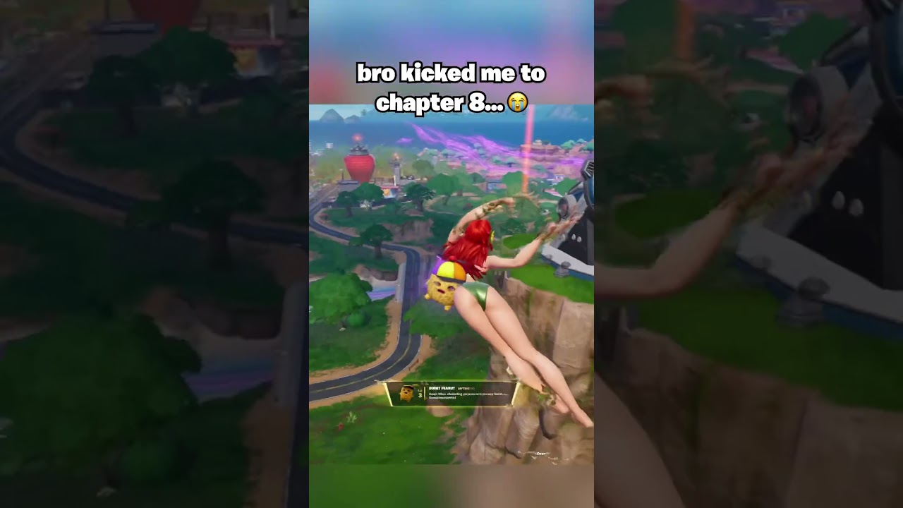 Bro got KICKED to the NEXT Chapter 💀 #fortnite #fortniteclips