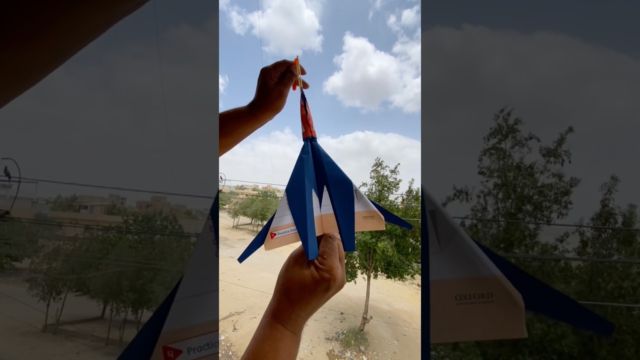 Super Pioneer Fly Paper Airplane Far Away Fly