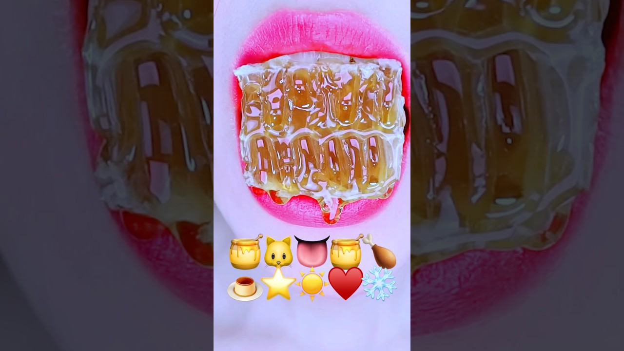 Asmr emojifood | @MoonASMR222 |sub💝#shorts #mukbang #asmr #food #yt #subscribe #tiktok #fyp