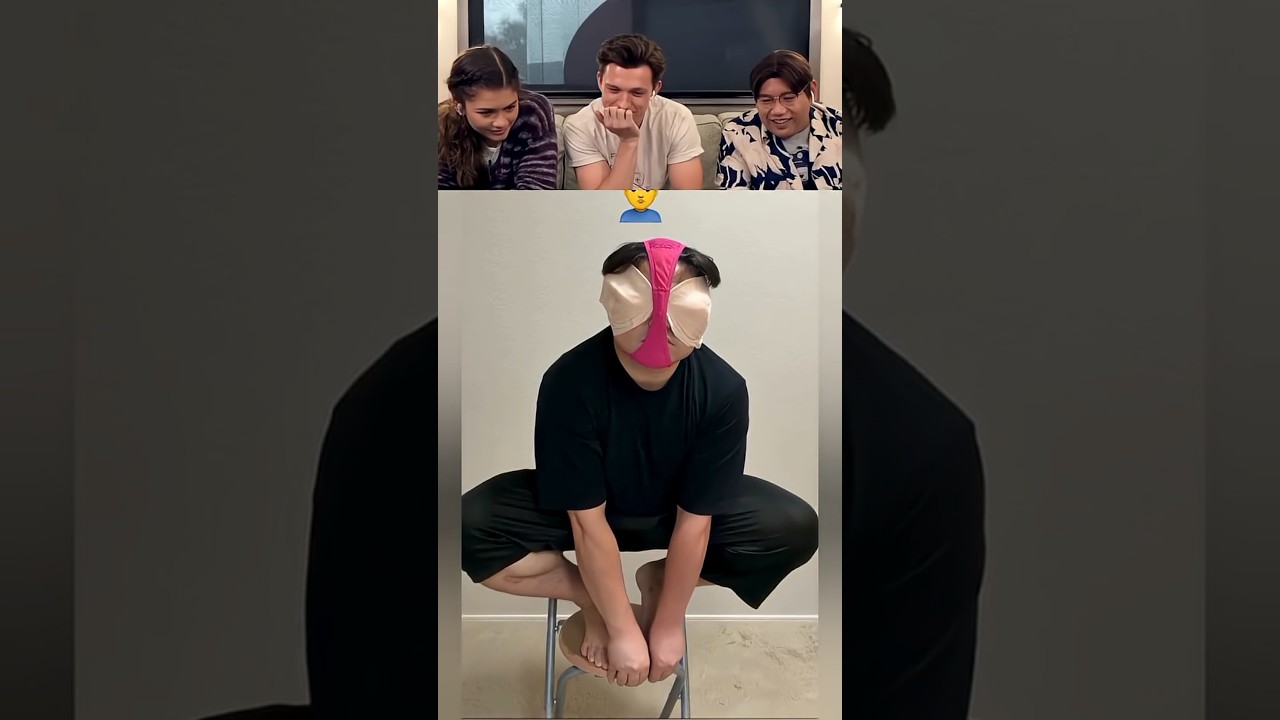 Tom Holland React Viral Videos part 218 #tomholland #funny #trytolaugh #reaction