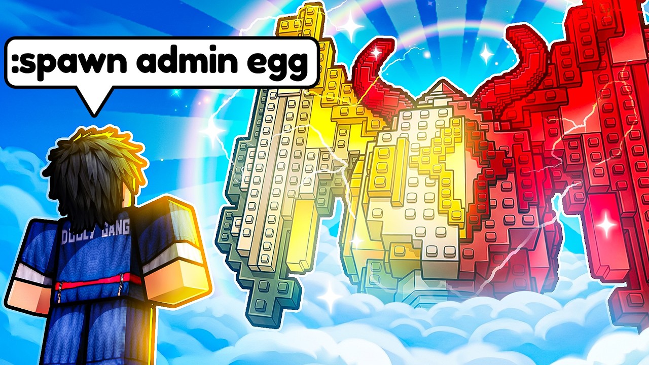 I Got ADMIN Commands in Steal an Egg..