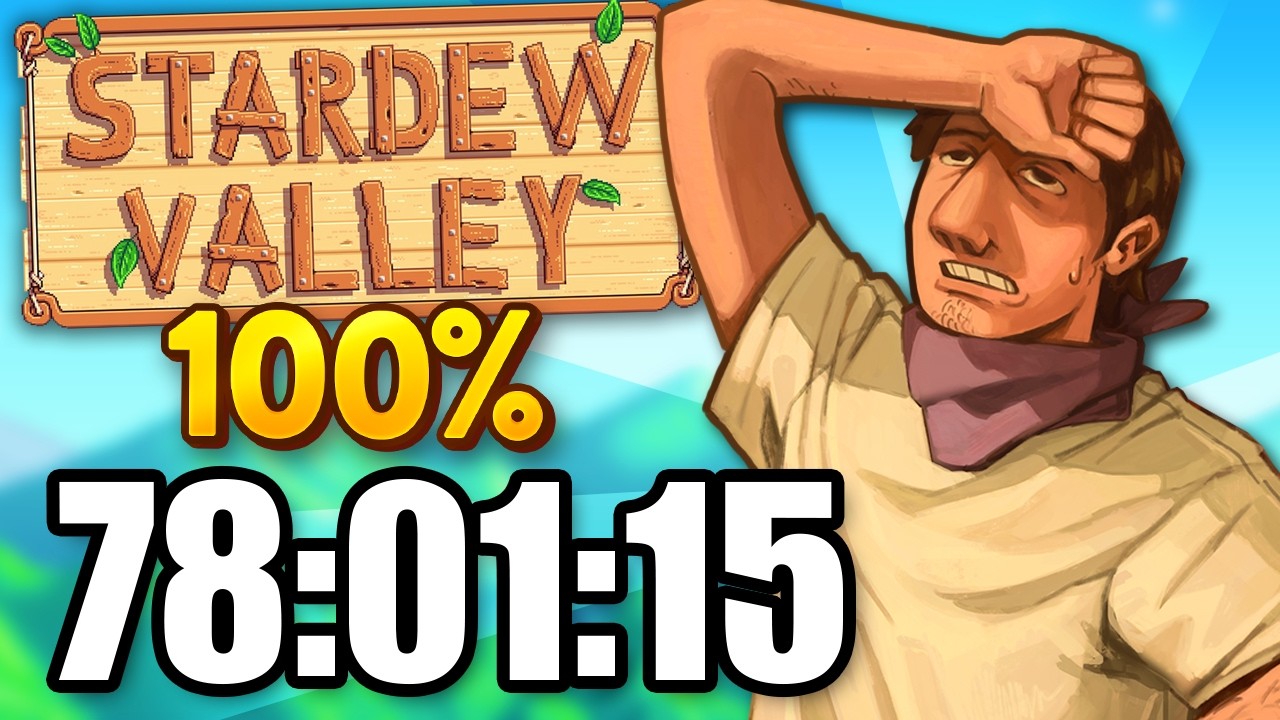 I 100%'d Stardew Valley as quickly as possible (Part 2)