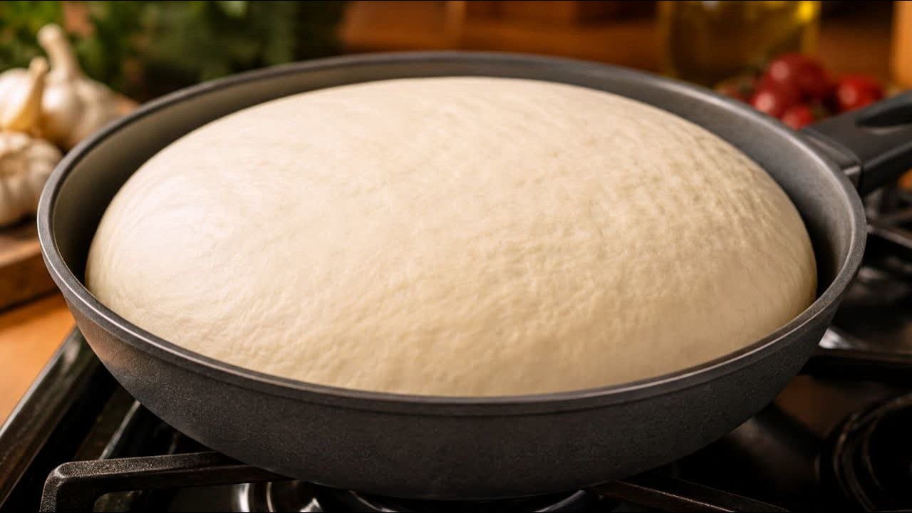 I make this Potato Bread every day! No oven needed, just a pan!