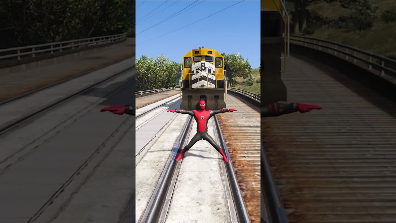 MITOS DO HOMEM ARANHA NO GTA 5!