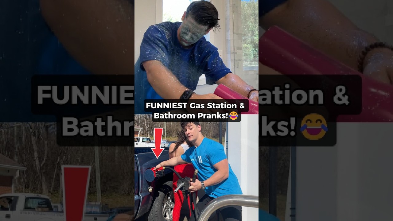 When Pranks Go TOO Far! Gas Pump Swap & Exploding Glitter Hair Dryer 😂