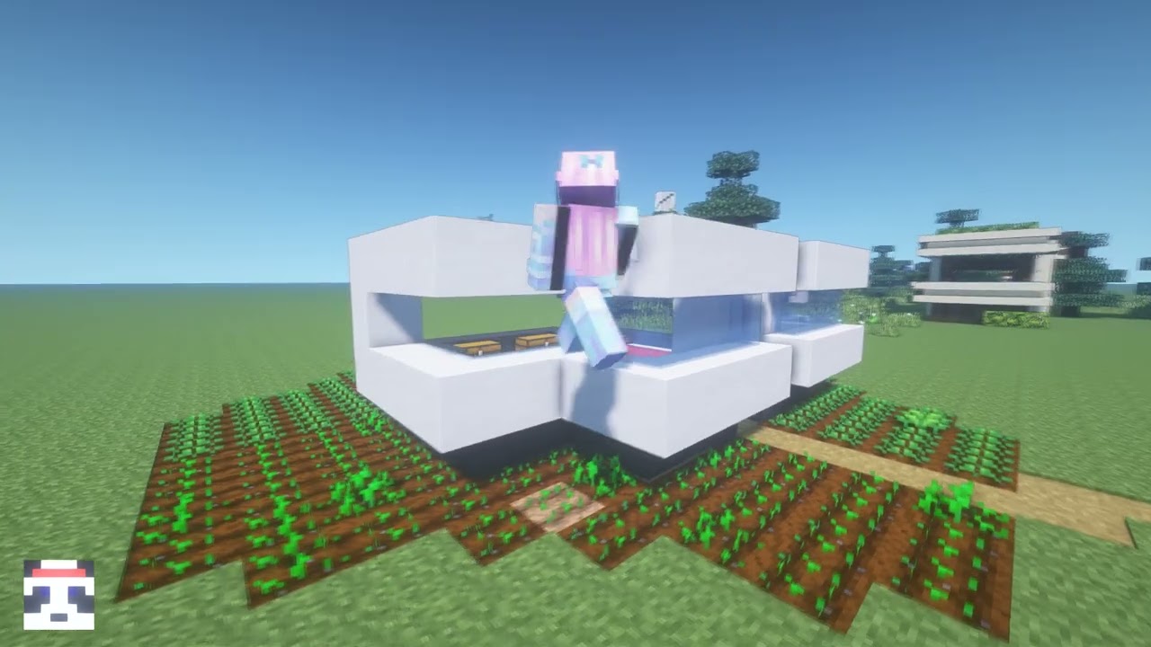 Small and Easy to build Modern Survival House (10 minute build)