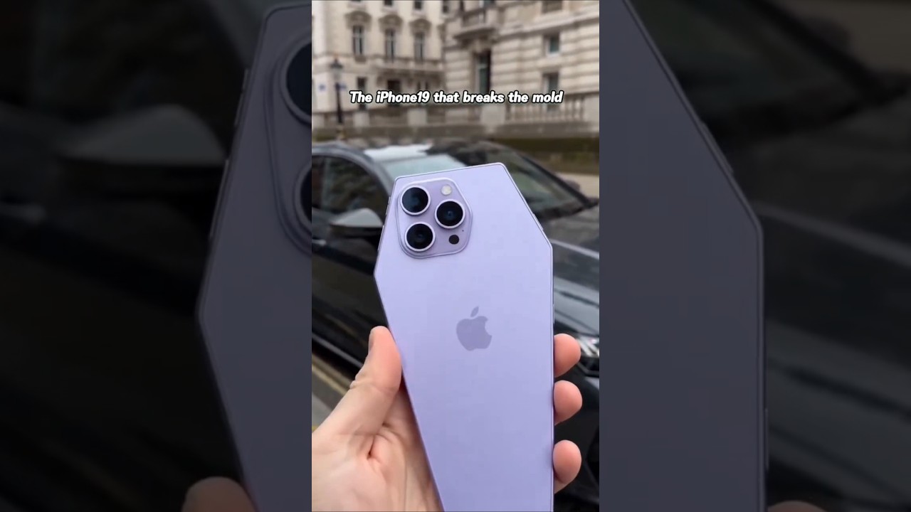 iPhone 19 Leaked Look 😍 #tech