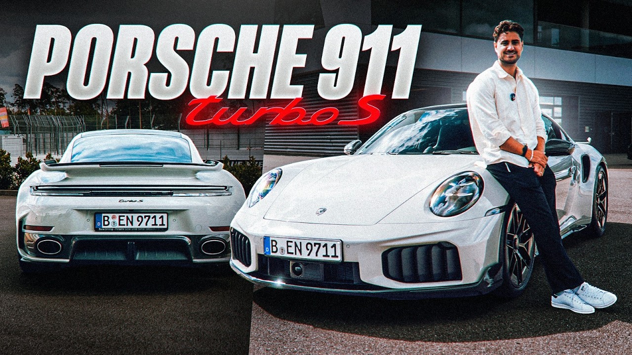 ICH HOLE MEINEN PORSCHE 911 TURBO S AB! 😍 ABHOLUNG + FAHRT AUF DER RENNSTRECKE 🏎‍🟀