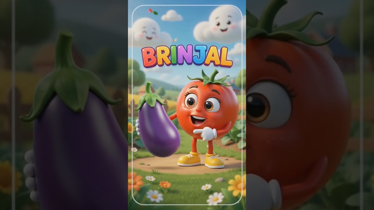 Vegetables. #kids #cartoon