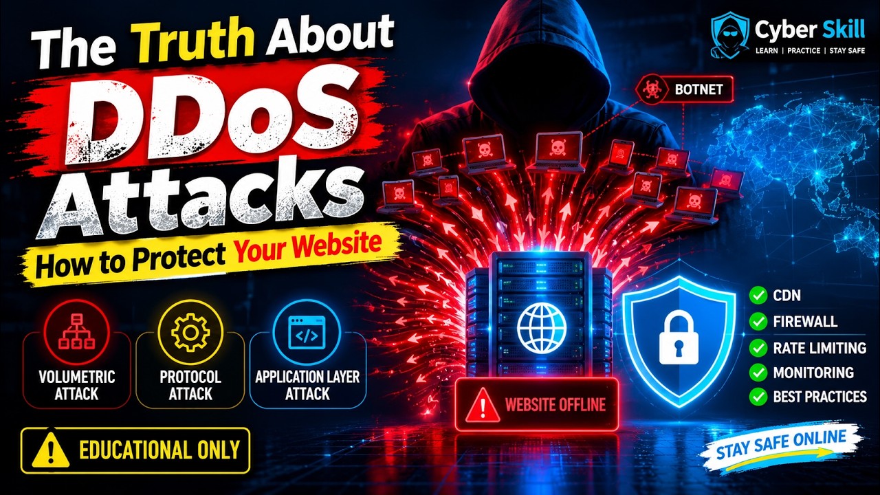 The Truth About DDoS Attacks | How to Protect Your Website