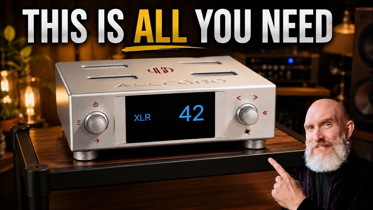 Class D Has Changed Forever. The AGD Allegro All in One Integrated Amp is Different.