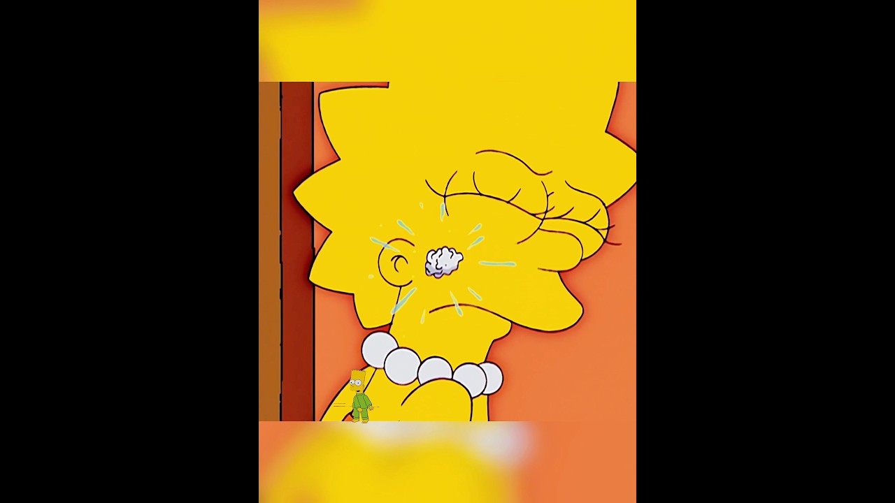 Bart’s childhood is over.#animation #simpsons #happy