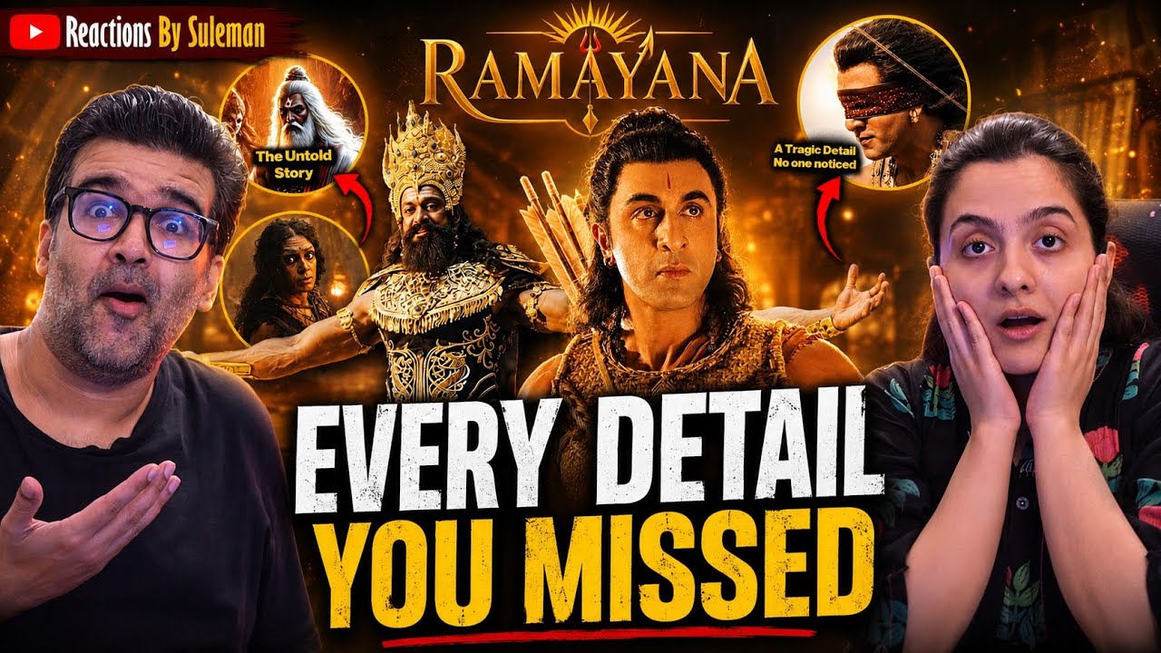 Reaction On Every Detail You Missed In Ramayana Trailer | Ranbir Kapoor | Rocking Star Yash 