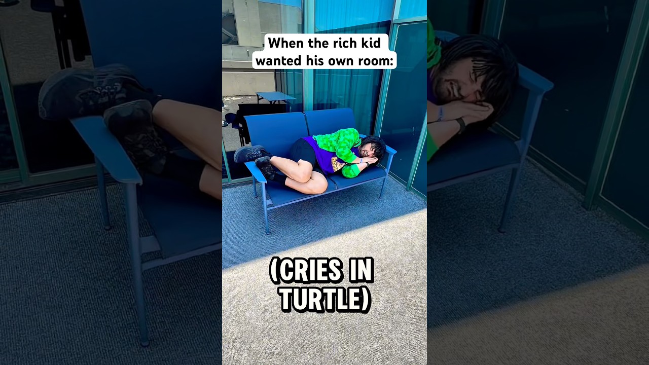 The rich kid NEEDS his own room! #comedy #shorts