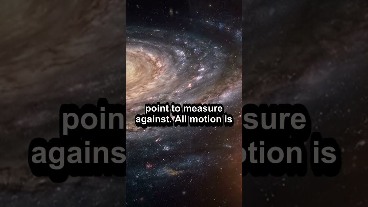 You're moving two million kilometers an hour and can't feel a thing #Shorts