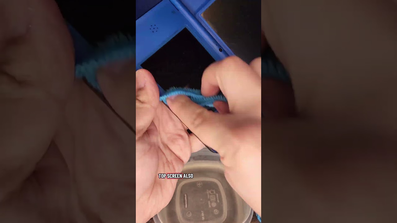 Cleaning up a DSi XL! #nintendo #retrogaming #nintendods #dsi #gaming #handheldgaming #gamer