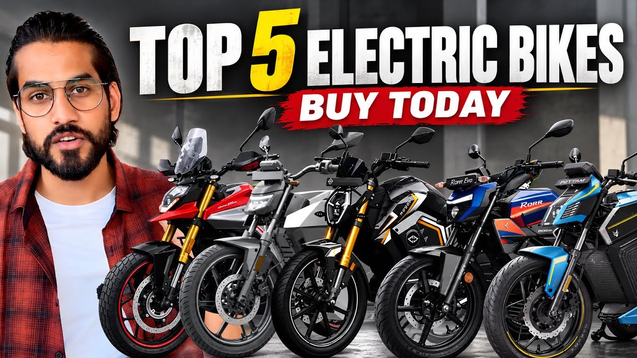 Top 5 Electric Bikes in India⚡️Best Electric Bike Buy Today #abhishekmoto #electricvehicles