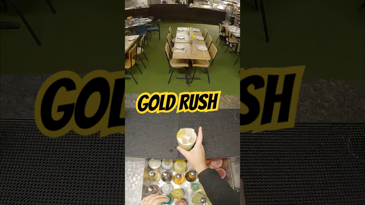 Pov. HOW TO MAKE GOLD RUSH ! #cocktail #cocktails #bartender #drink #craftcocktailevents