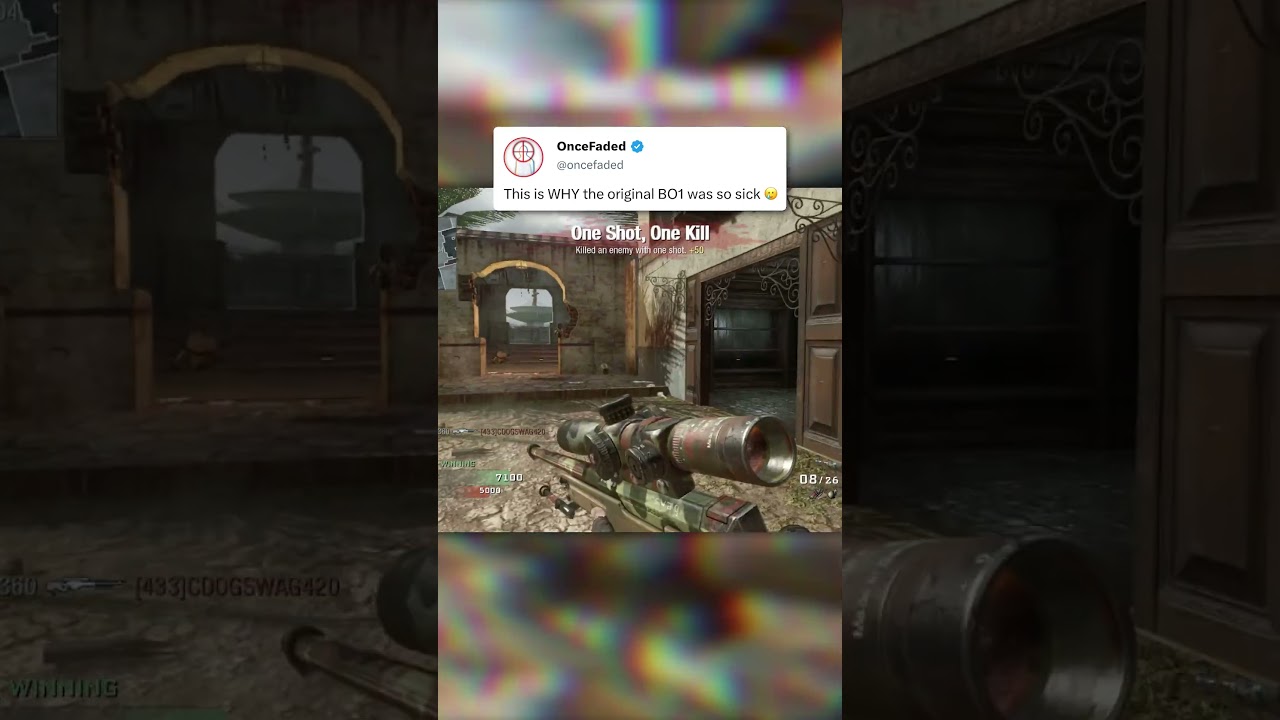 The OG Call of Duty CHANGED after BO1 and BO2 🥲 #callofduty #nostalgia