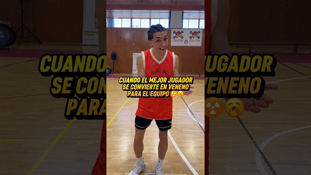 Tuviste algún compañero así? #baloncesto #deporte