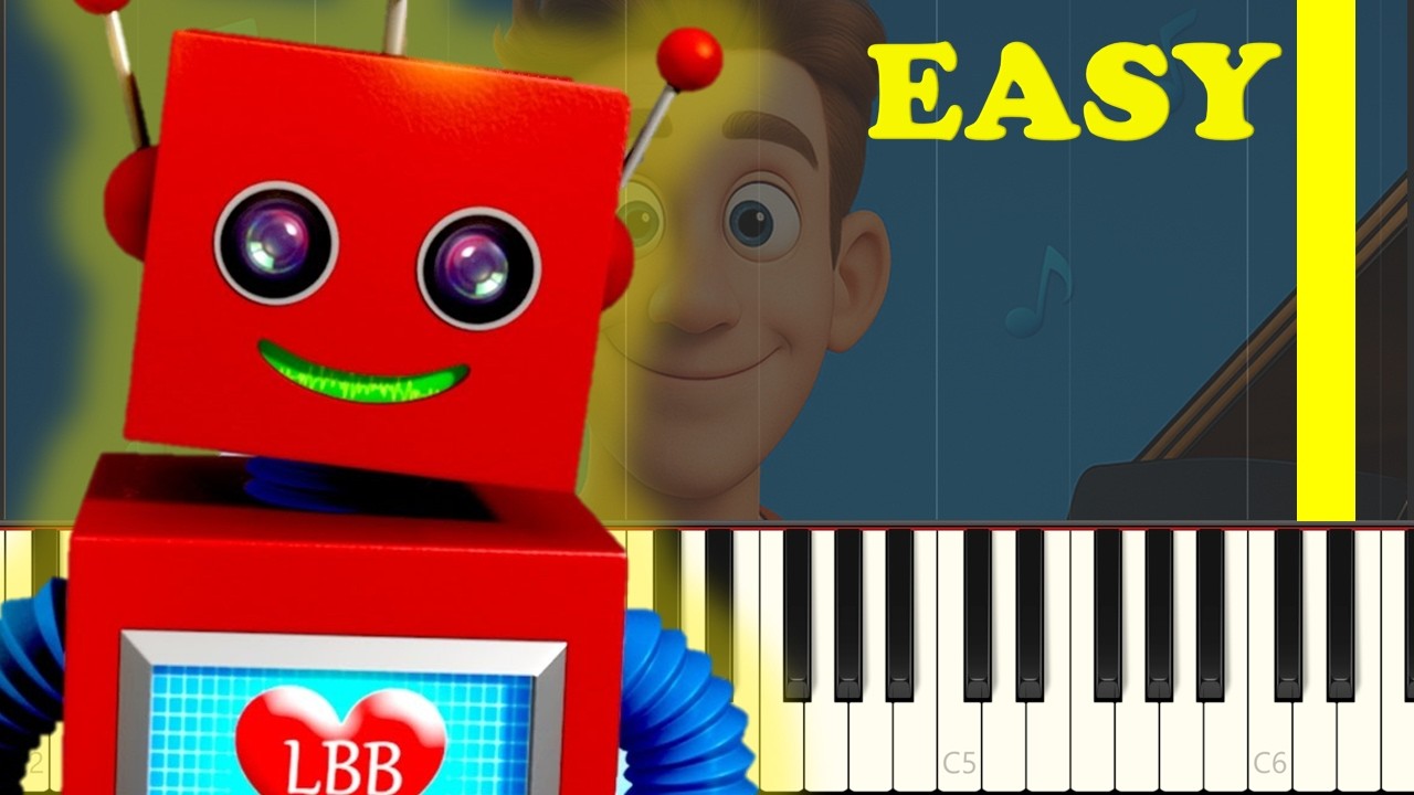 🎹 One Two Buckle My Shoe - Little Baby Bum Piano Tutorial