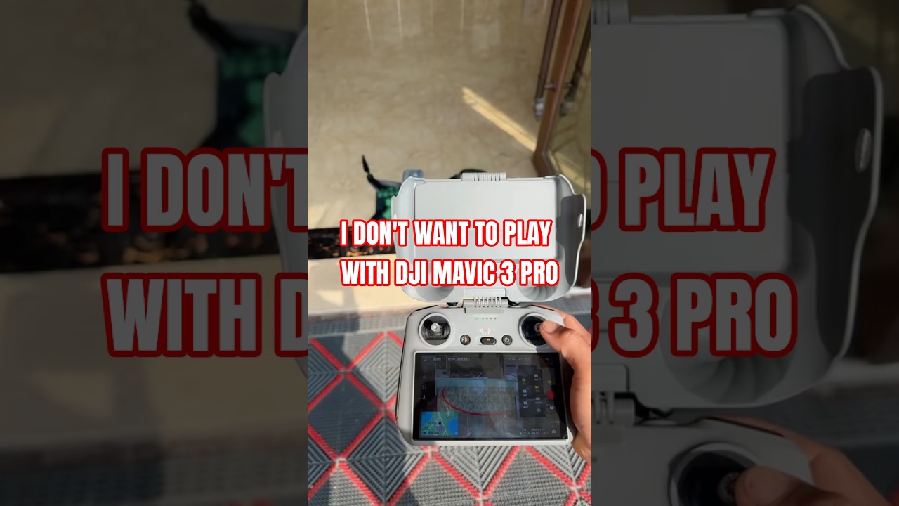 I don't want to fly with DJI Mavic 3 Pro #dji #drone #djimavic3pro @DJI