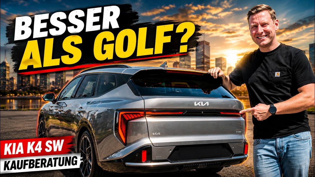 2026 KIA K4 SW (Kombi) | Einfach BESSER als VW und Co ? | 1.6 T-GDi, 180PS, 265Nm, GT-Line
