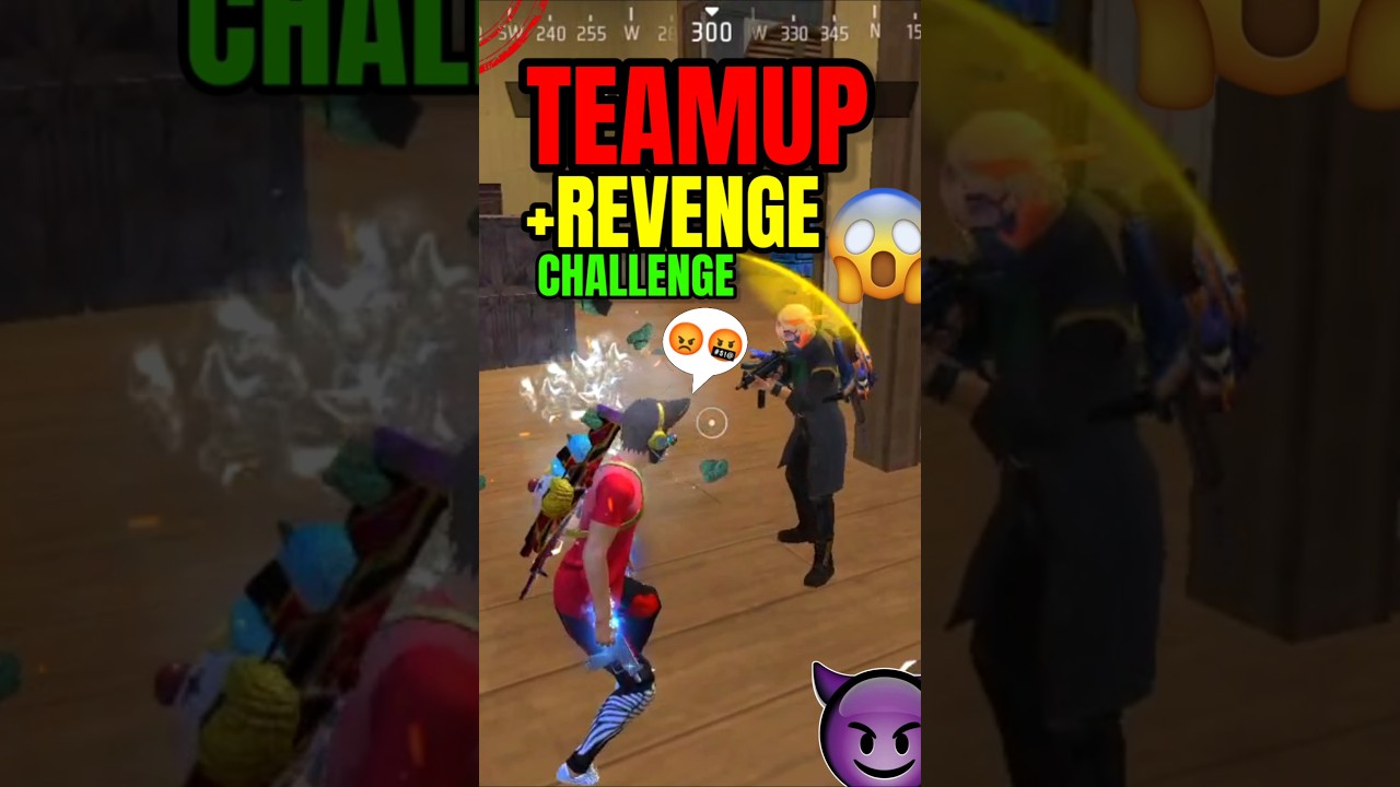 TEAMUP+REVENGE😨💥#shorts #freefiremalayalam #challenge #garenafreefire #kerala #errorbro