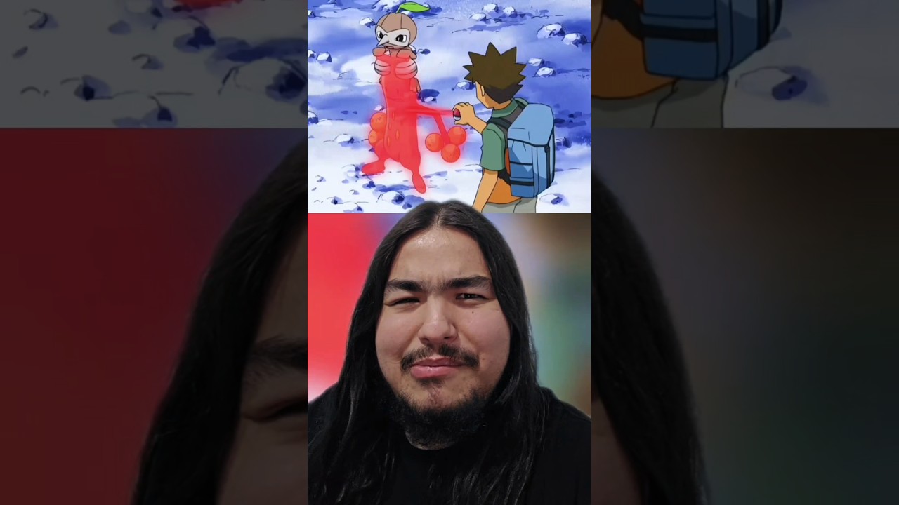 Isso foi pura maldade com o Nuzleaf no anime de Pokémon? Brock colocou o Sudowoodo na Pokébola só...