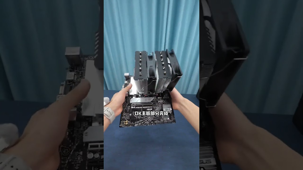 AMD Ryzen 7 9700X + MSI RTX 5060 Ti Gaming PC Build | Clean Black Performance Setup 🔥 #pcbuild #rtx