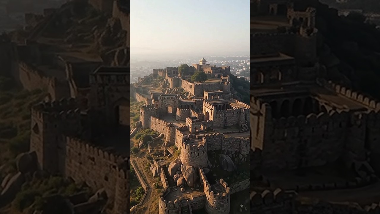 गोलकुंडा किले का रहस्य 😱l #golkunda #hyderabad #history #indianhistory #shorts #viral #भारतकाइतिहास