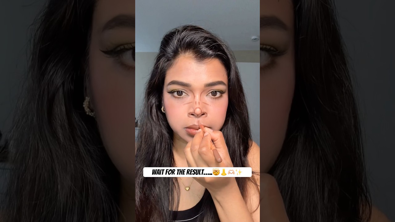 Do u try this nose contour??? 👃🫶🏻✨#viral #nosecontouring #makeuptutorial #makeuphacks