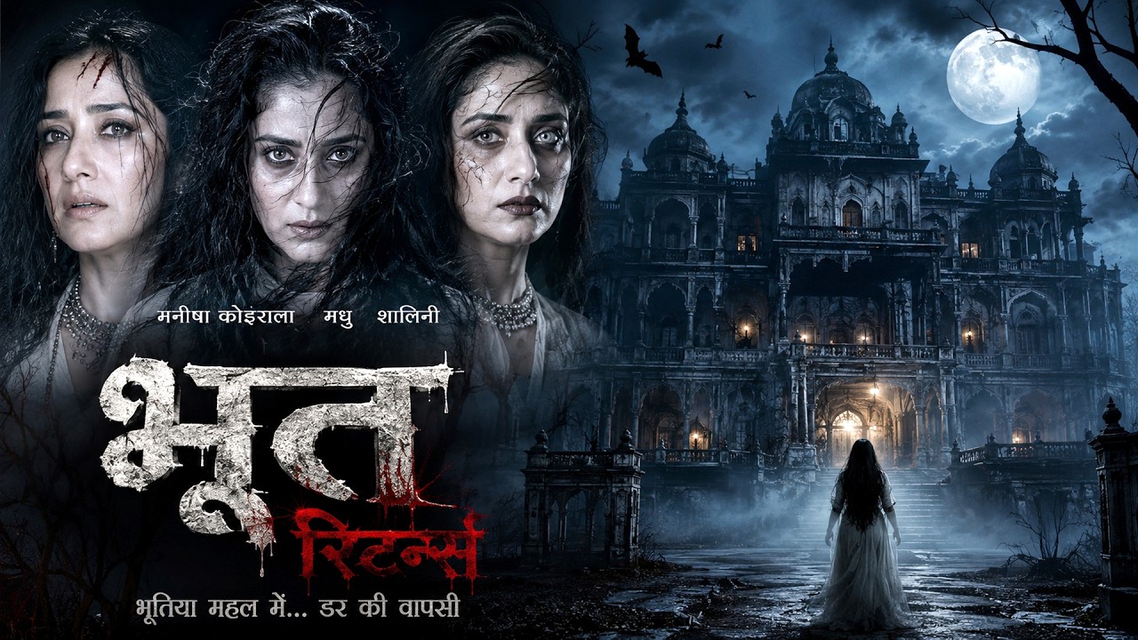 भूत रिटर्न्स (Bhoot Retruns) बॉलीवुड हिंदी हॉरर फिल्म | मनीषा कोइराला, जे. डी. चक्रवर्ती, मधु शालिनी