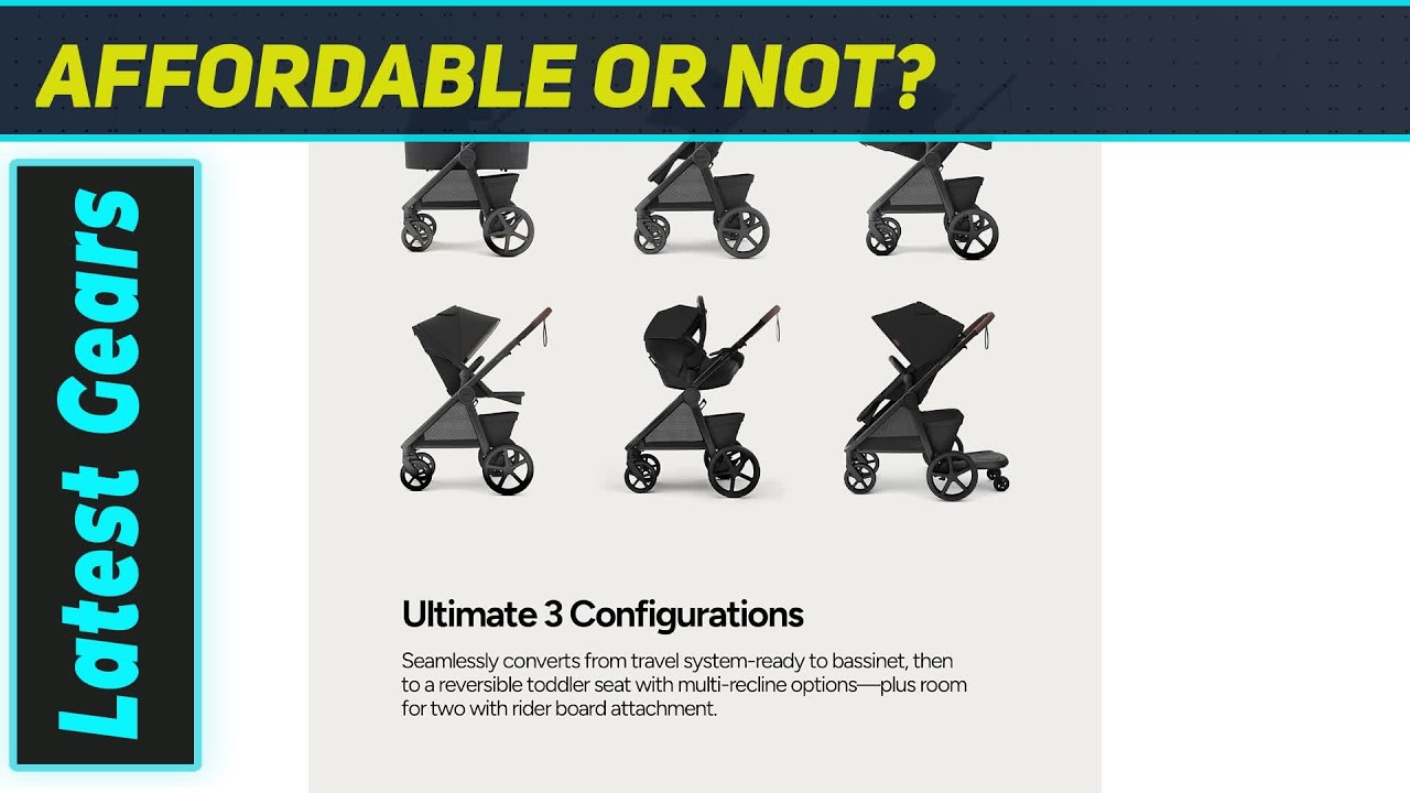 Mompush Ultimate 3 Full Size Stroller: The Best Ride for Growing Kids?