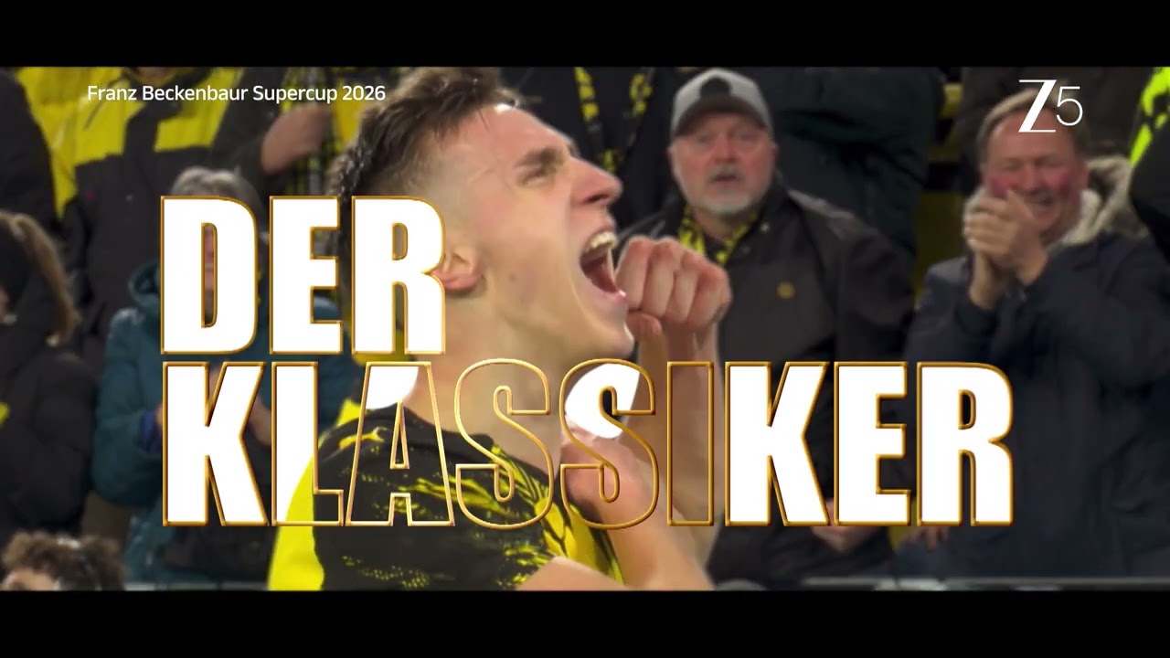 Dortmund vs Bayern - Bundesliga | Franz Beckenbaur Supercup 2026 | 23rd August | Zee 5