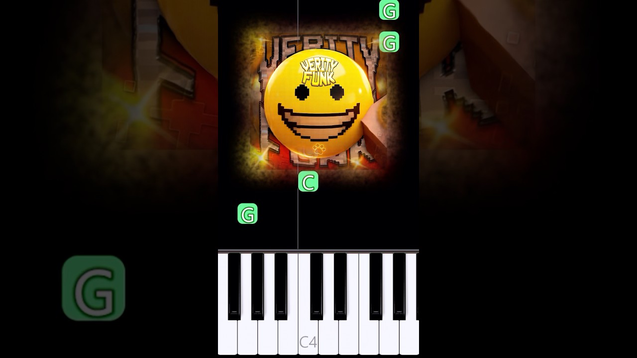 how to play "VERITY FUNK" on piano