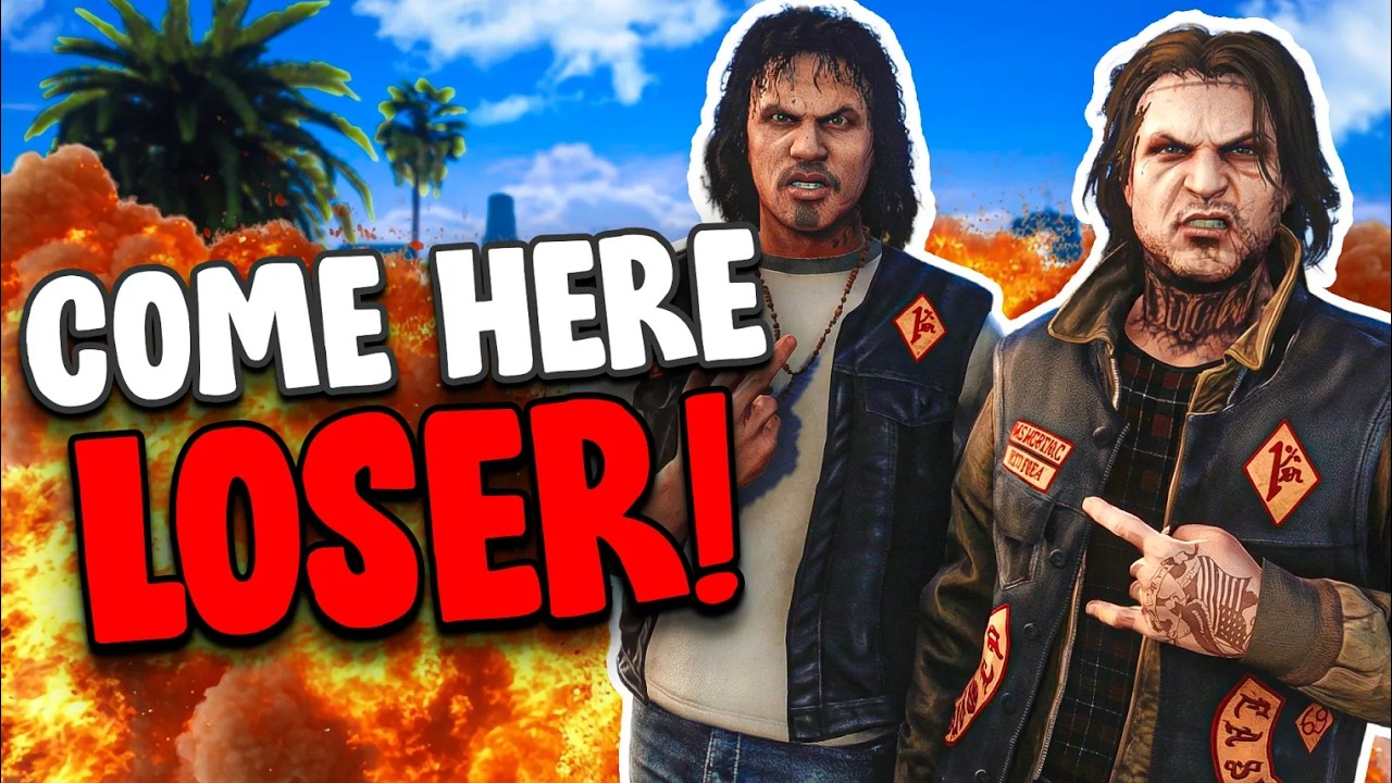 I Triggered a Whole Biker Gang Until They LOST IT in GTA RP