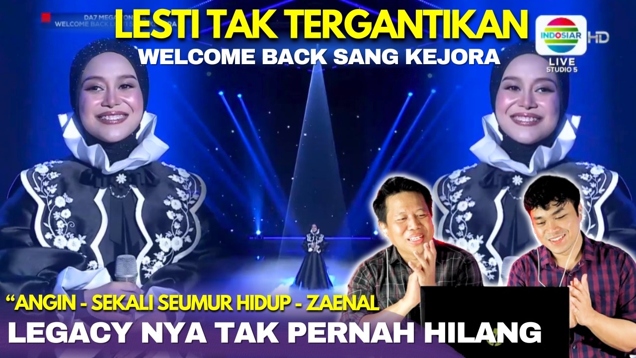 Tak Tergantikan Lesti Comeback Bawakan Angin, Sekali Seumur Hidup dan Zaenal di Konser Welcome Back