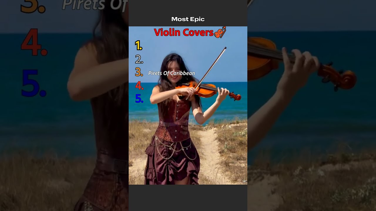 THE BEST VIOLIN COVERS IN THE WORLD 🤯 #violin #epic #musicshorts