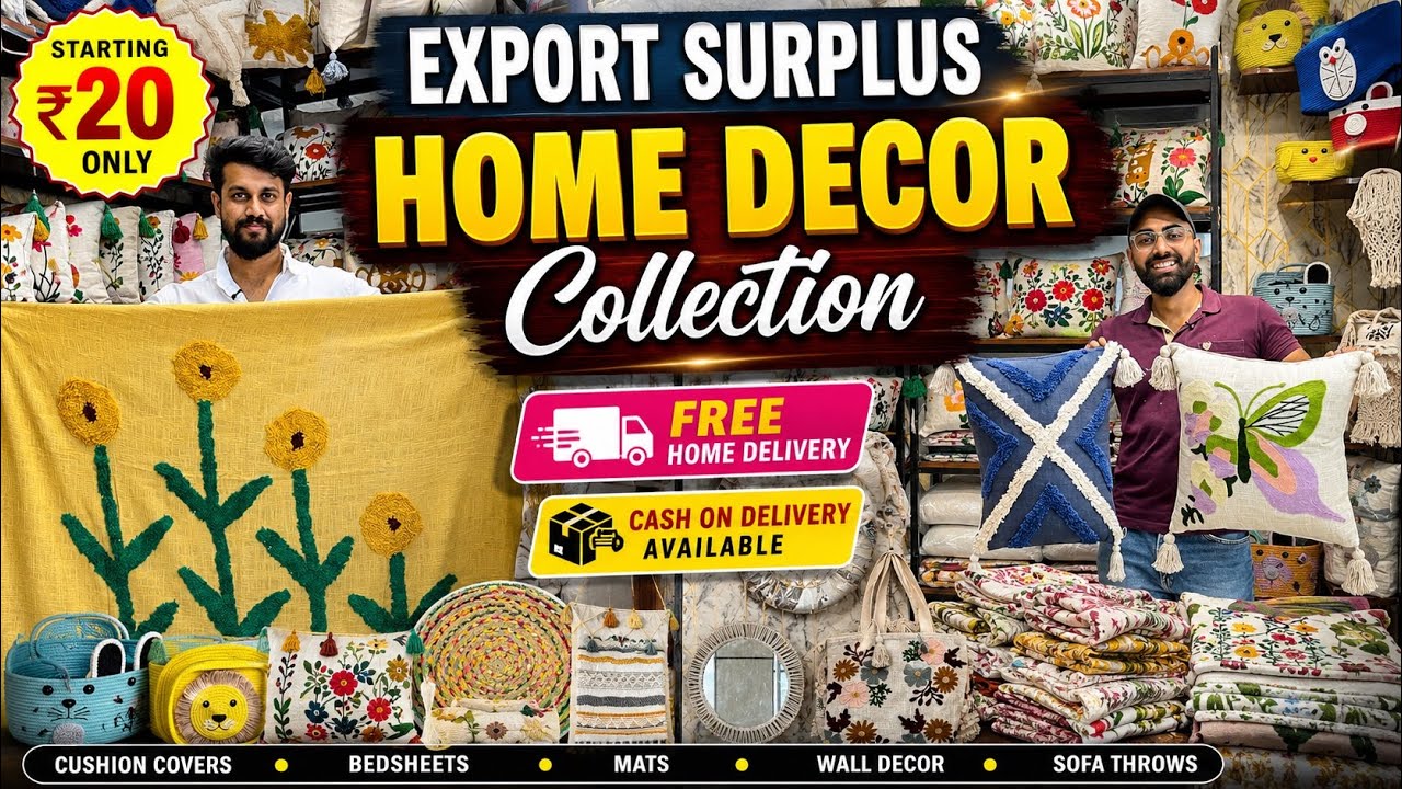 Export Surplus Home Decor items Starting at 20 | Latest Collection #homedecor #carpet #walldecor
