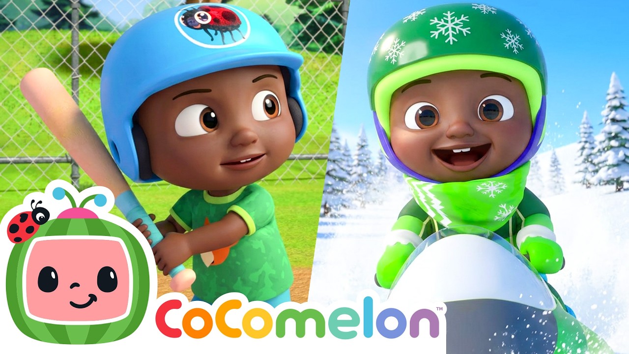 Cody's Home Run vs Snowmobile Race! | It's Cody Time 🍉 | CoComelon Songs for Kids & Nursery Rhymes