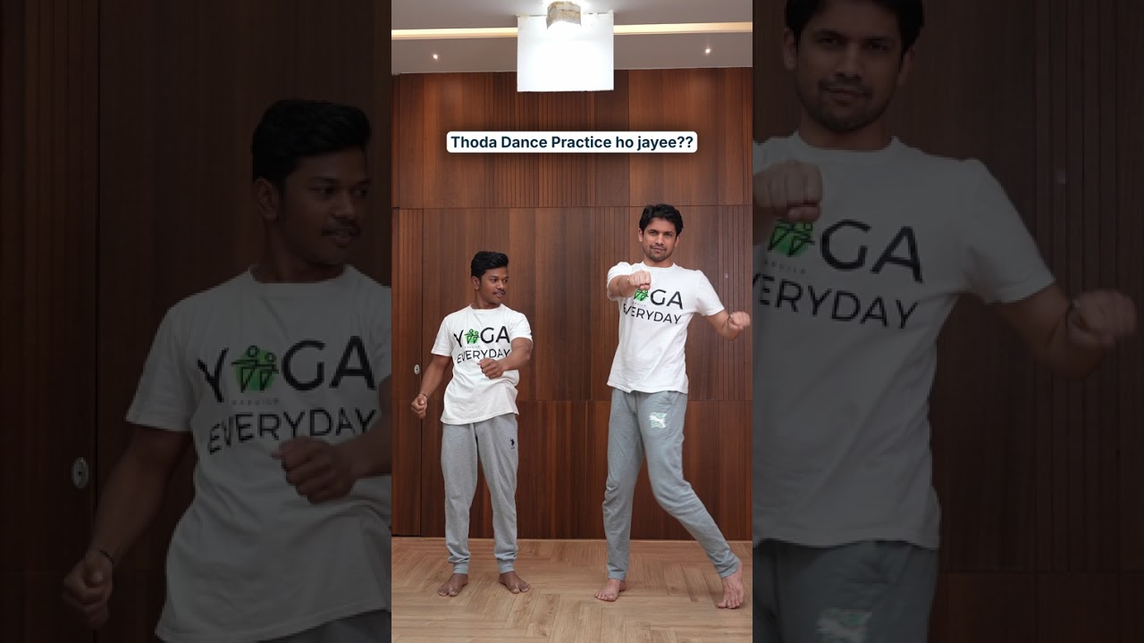 Before 3 Million… Thoda Dance Ho Jaye? | Yoga + Dance = Perfect Combo 😄| Saurabh Bothra Yoga #trend