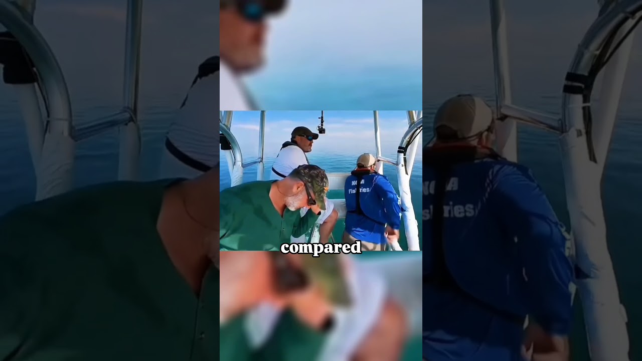 This 104-inch tuna caught by harpoon?! 😱 #Shorts #commentary