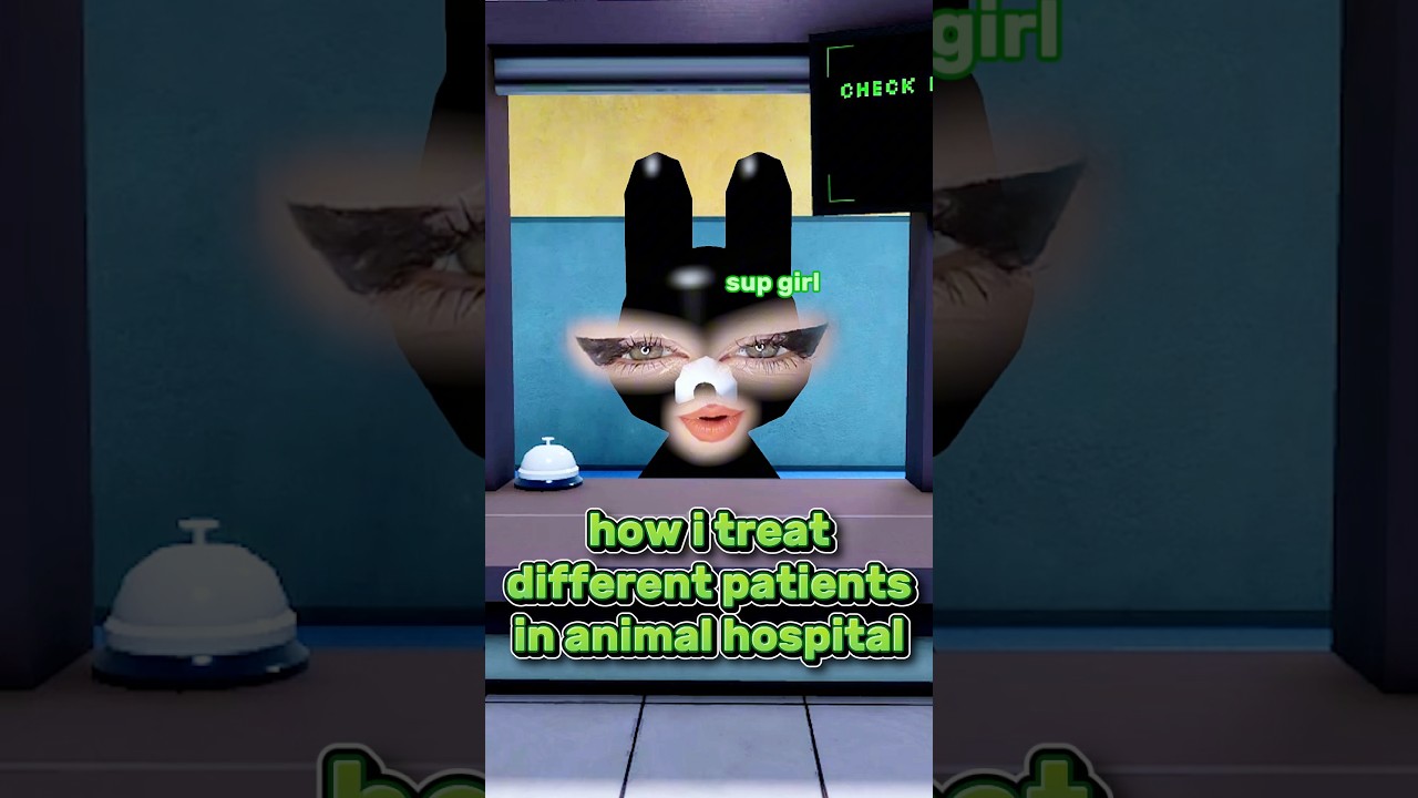 WHOS UR FAVOURITE? #roblox #funny #skit #robloxfunny #animalhospital #animalhospitalroblox