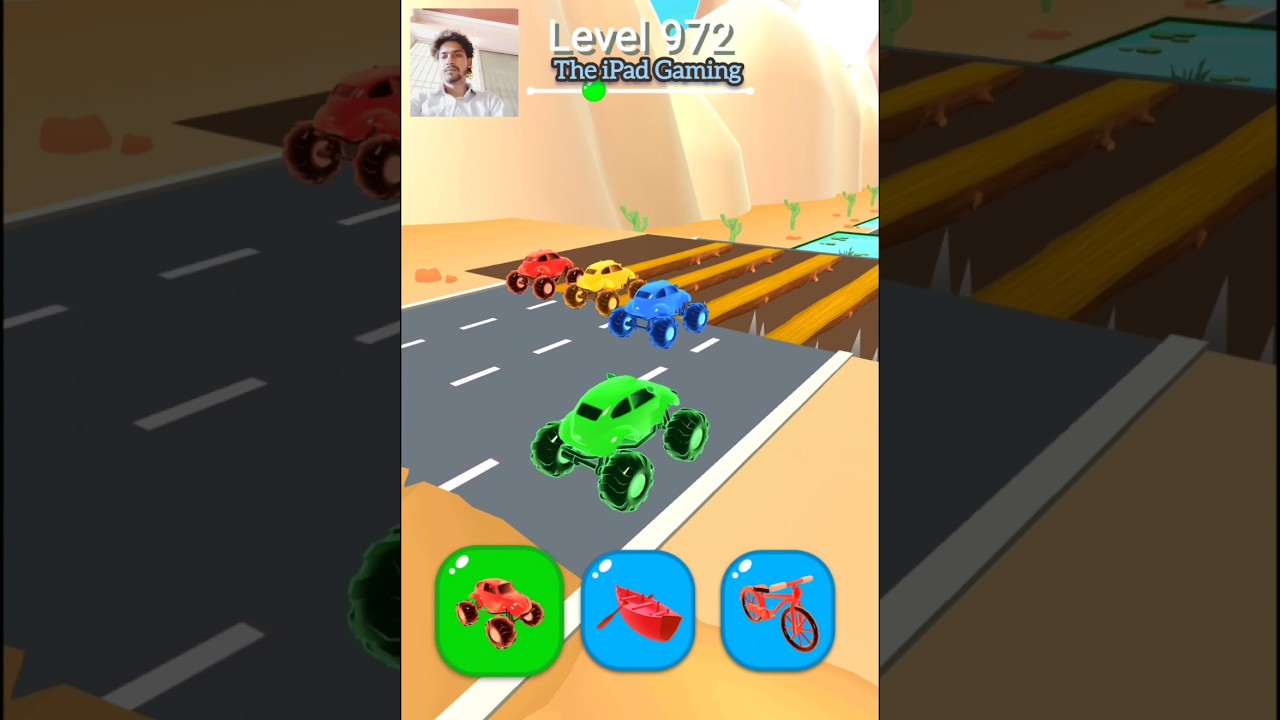 Shape-shifting Funny Race Gameplay new hyper casual game Level-972 #shorts #gameplay #shapeshifting