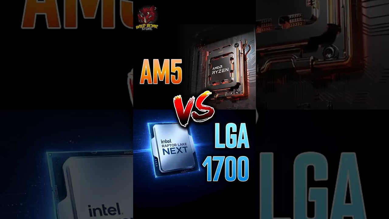 AM5 vs LGA 1700 - Đâu là TƯƠNG LAI cho Game Thủ?! #120yenlang #wbpc #wildboarstore #am5 #lga1700