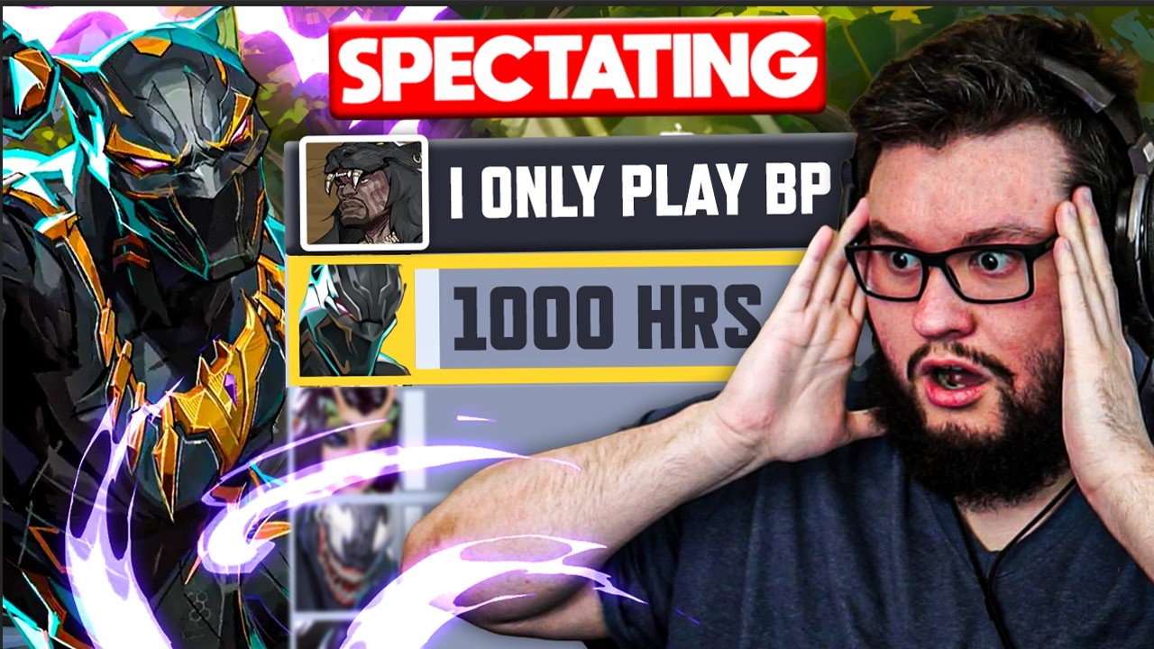I SPECTATED THE NEW #1 BLACK PANTHER IN MARVEL RIVALS