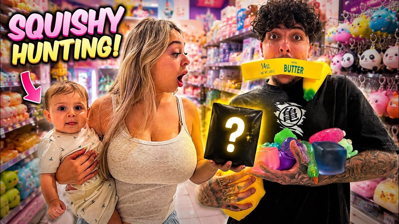 GOING VIRAL SQUISHY HUNTING!! (SUCCESS)
