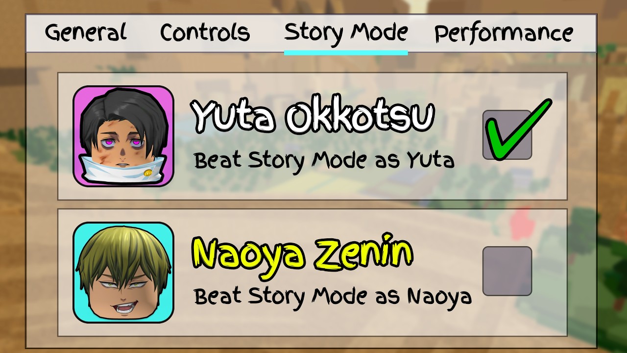 I Beat The YUTA STORYMODE in Jujutsu Shenanigans!