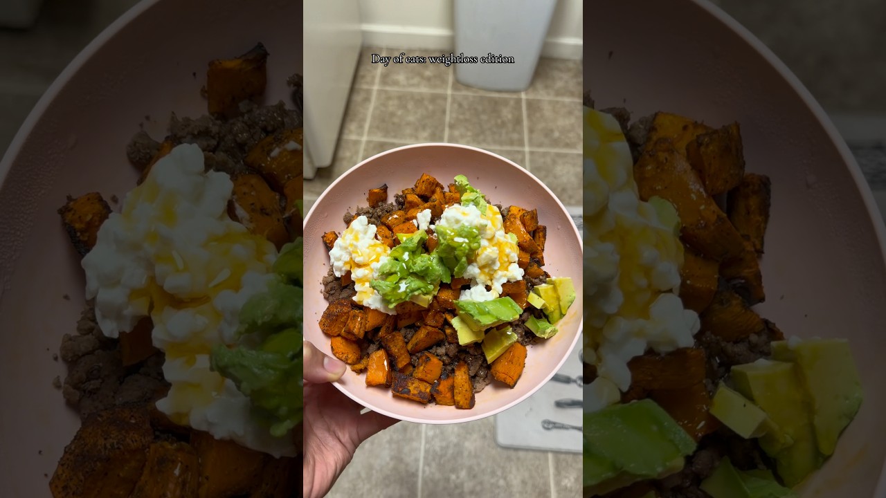 #realisticwhatieatinaday #weightlossmeals #healthymealideas #highproteinmeals #dayofeats #weightloss